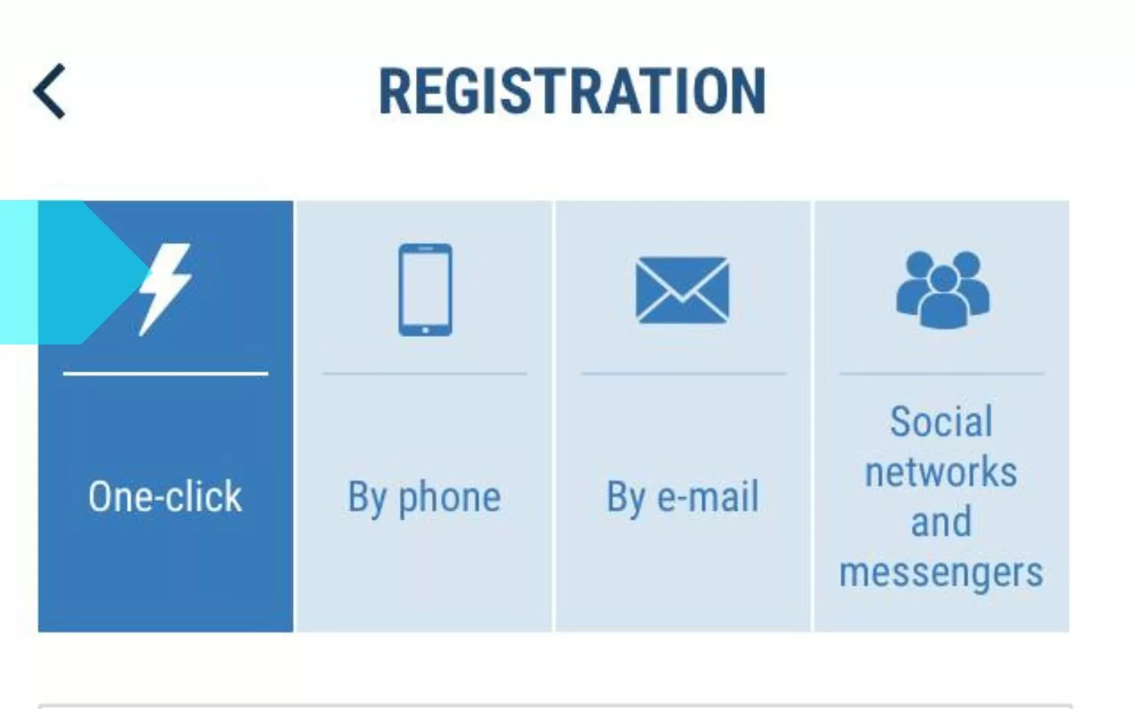 1xbet India Quick registration instruction